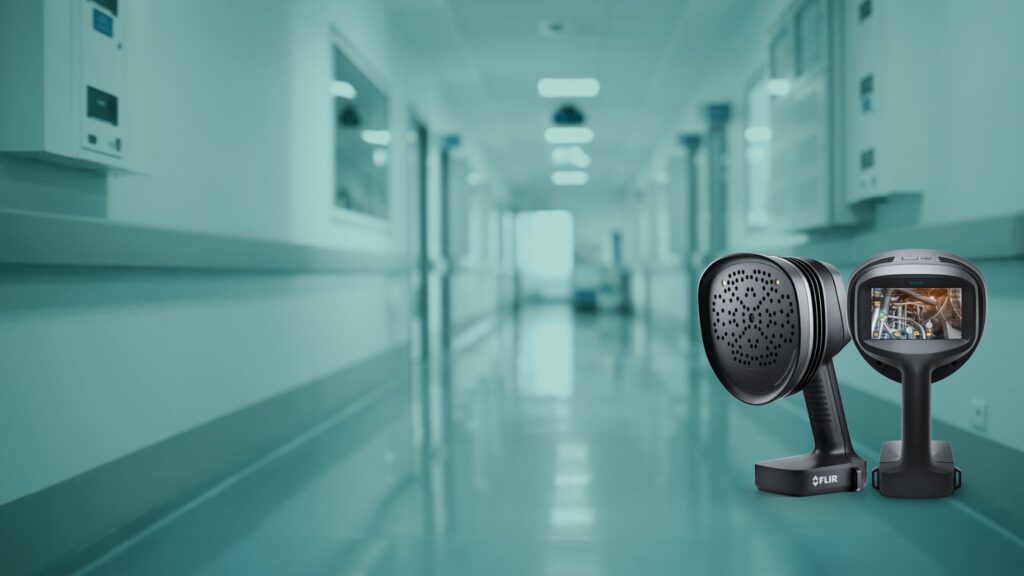 FLIR Si-Serie - Sauerstoffleckagen im Krankenhaus