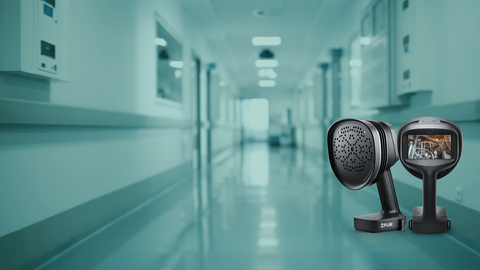 FLIR Si-Serie - Sauerstoffleckagen im Krankenhaus