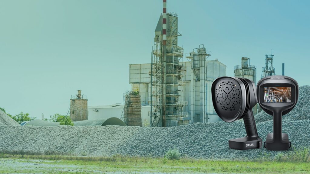 FLIR Si-Serie - Schallkamera für Zementwerke