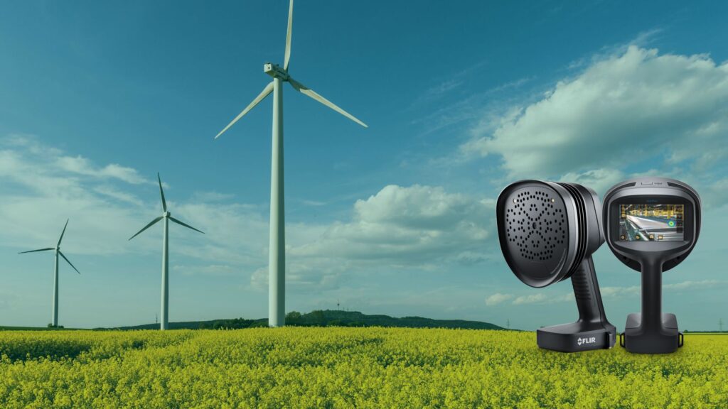 FLIR Si-Serie - Zustandsüberwachung von Windkraftanlagen