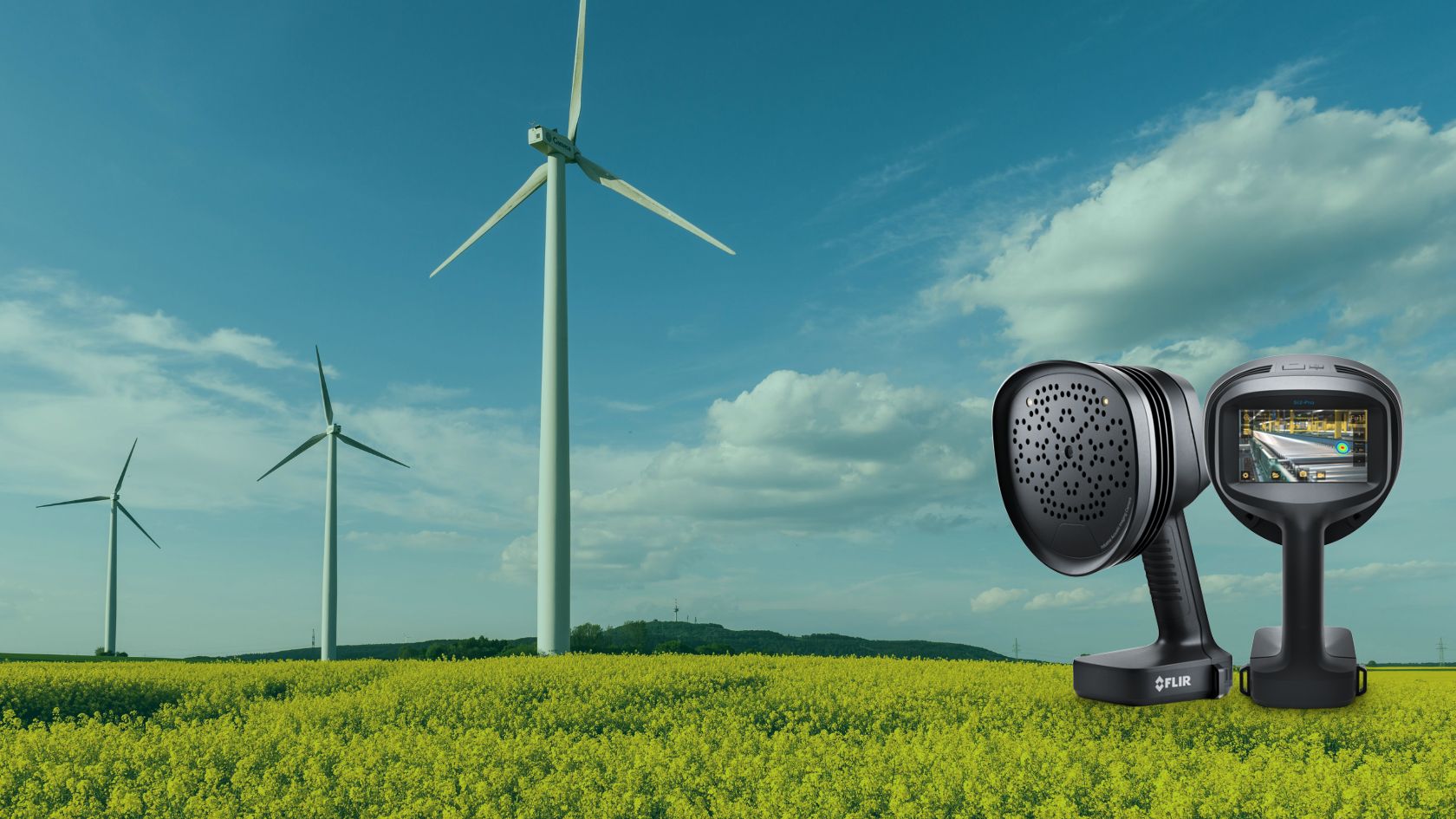 FLIR Si-Serie - Zustandsüberwachung von Windkraftanlagen