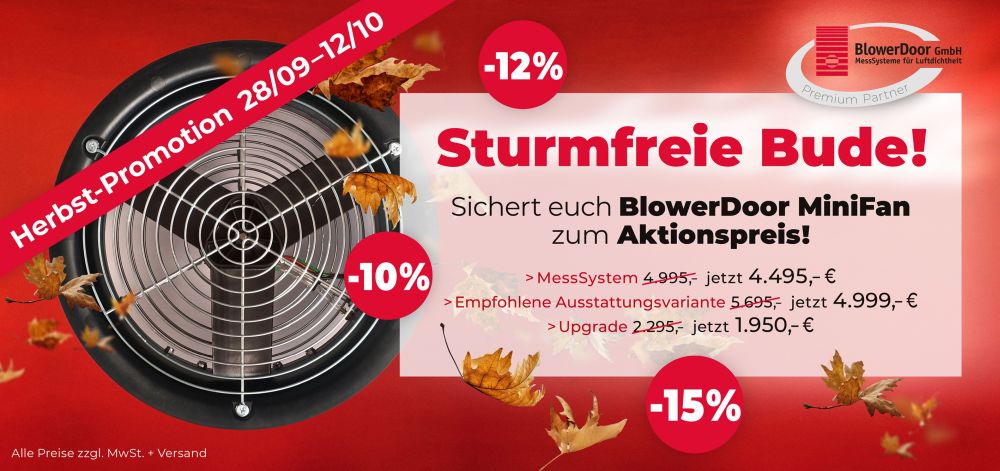BlowerDoor Herbst Promo MiniFan
