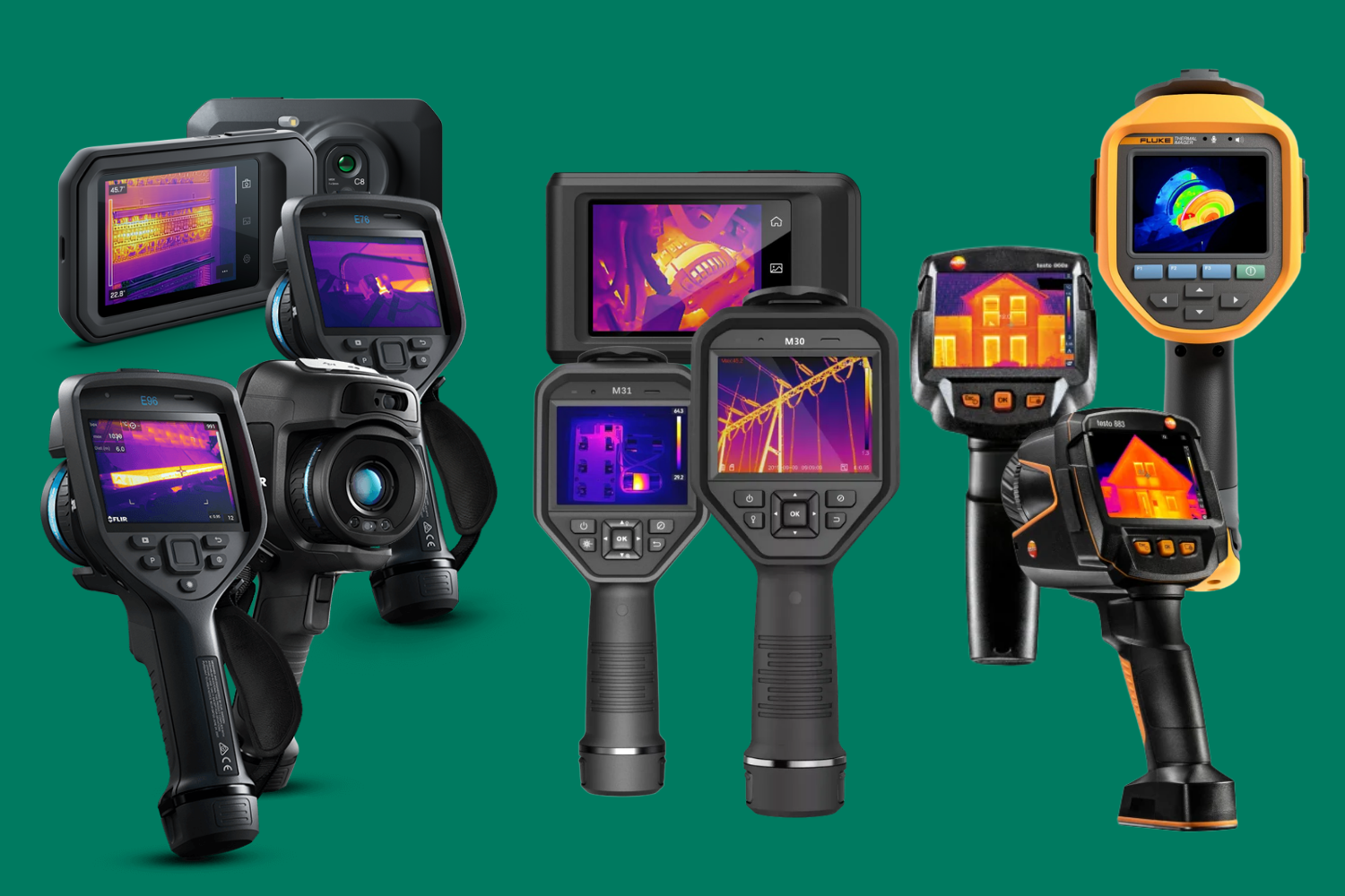 FLIR, HIKMICRO, Testo oder Fluke Was unterscheidet die Hersteller