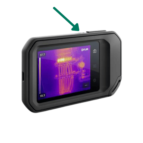 Anleitung FLIR C5 Streaming - Einschalten