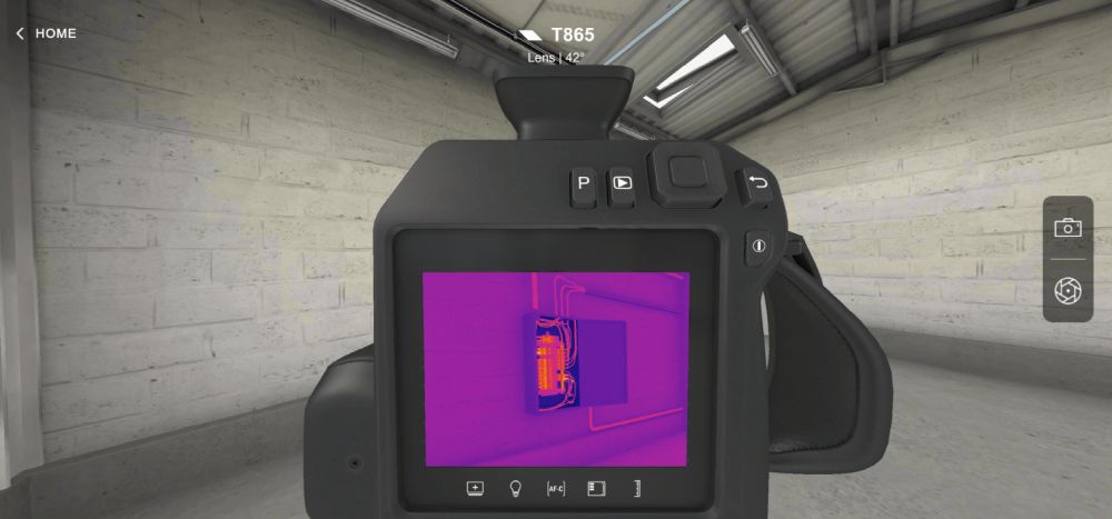 FLIR 42° Motiv Schaltkasten FLIR 42° Motiv Schaltkasten
