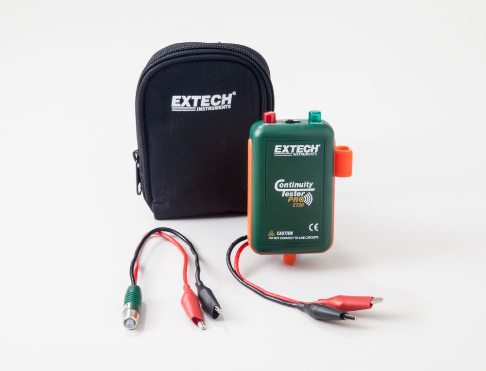 EXTECH CT20 Durchgangsprüfer mit Fernsonde – Bild 2