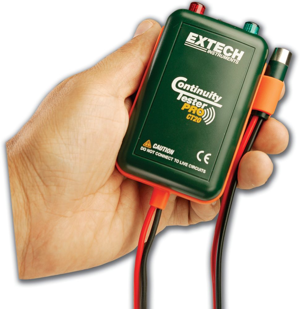 EXTECH CT20 Durchgangsprüfer mit Fernsonde – Bild 10