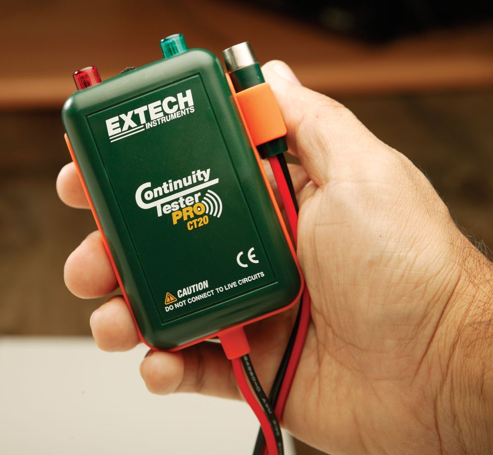 EXTECH CT20 Durchgangsprüfer mit Fernsonde – Bild 11
