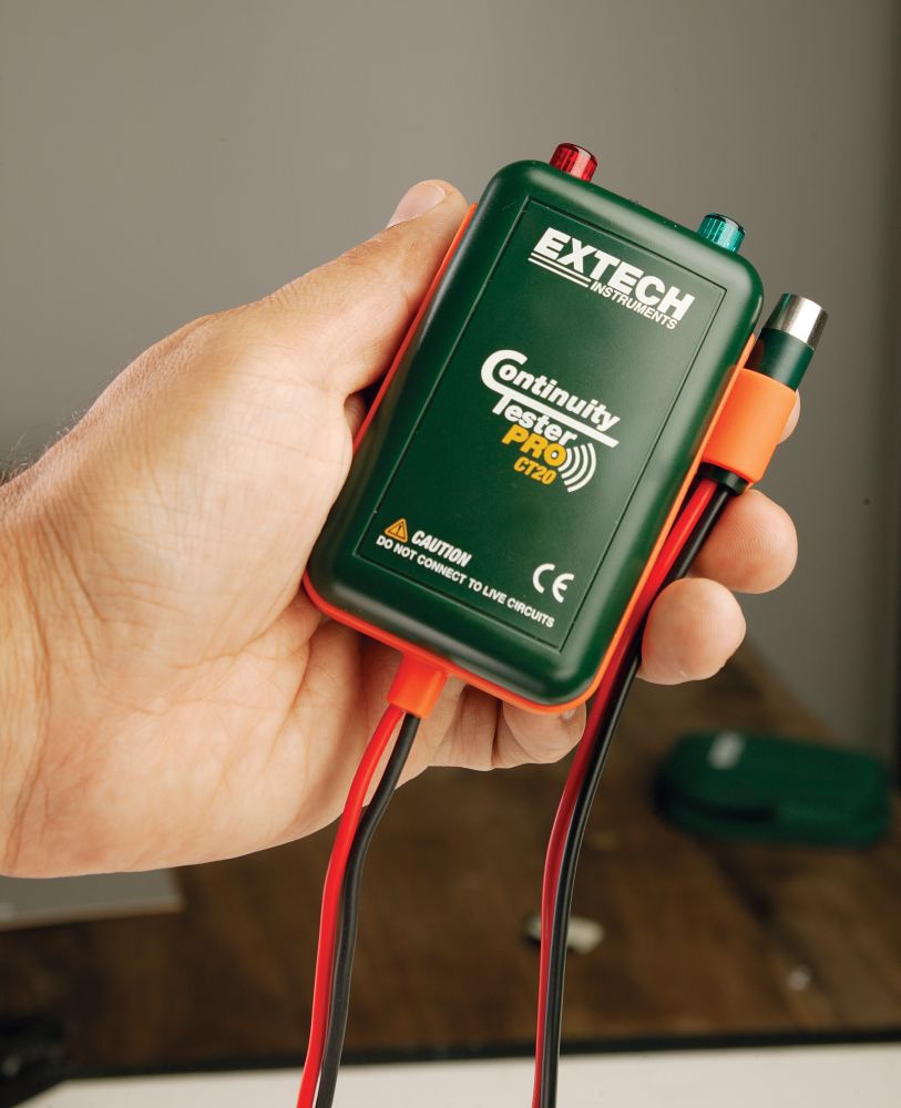EXTECH CT20 Durchgangsprüfer mit Fernsonde – Bild 12
