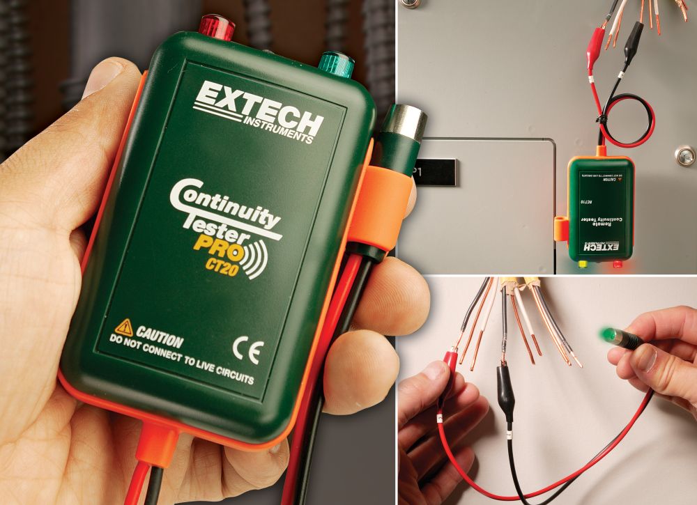 EXTECH CT20 Durchgangsprüfer mit Fernsonde – Bild 14