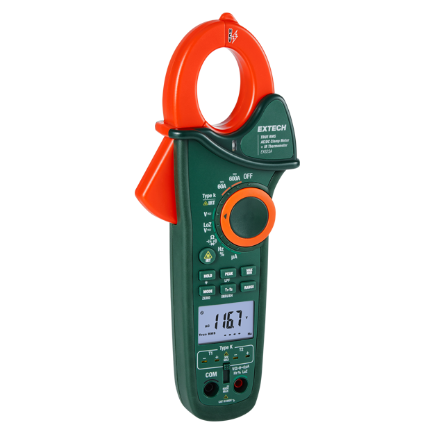 EXTECH EX623A True-RMS-Stromzange mit IR- und Differenztemperaturmessung – Bild 2