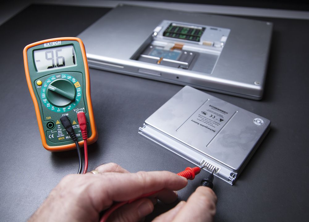 EXTECH MN35 Digitales Mini-Multimeter mit Temperaturmessung – Bild 3