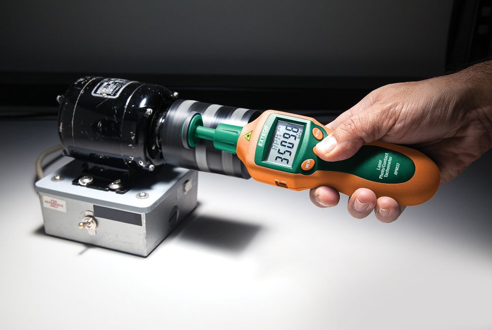 EXTECH RPM33 Kontakt- und Laser-Drehzahlmesser – Bild 6