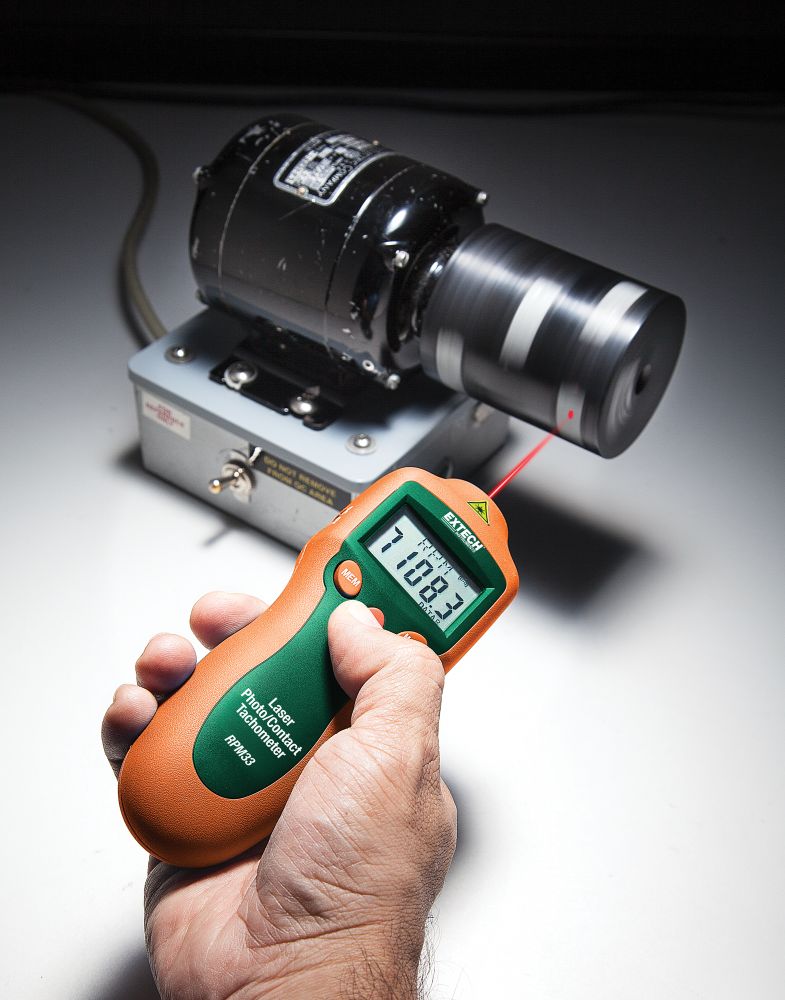 EXTECH RPM33 Kontakt- und Laser-Drehzahlmesser – Bild 7