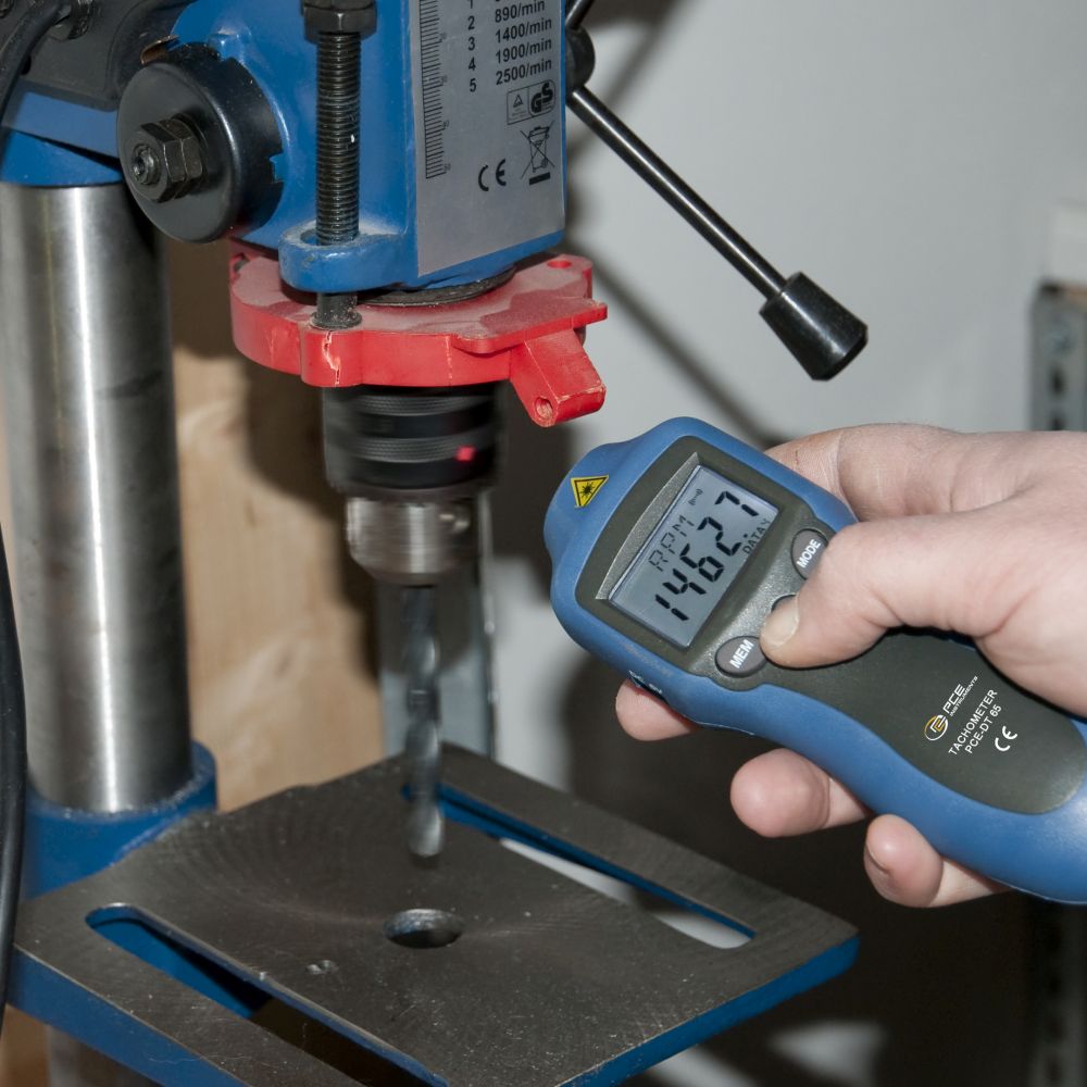 PCE-DT 65 Drehzahlmessgerät für optische und mechanische Messungen – Bild 10
