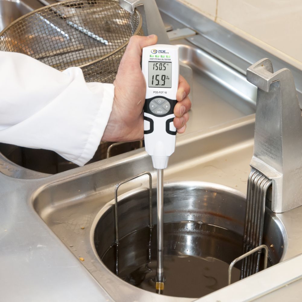 PCE-FOT 10 Frittieröltester für Ölqualität und Temperatur – Bild 11
