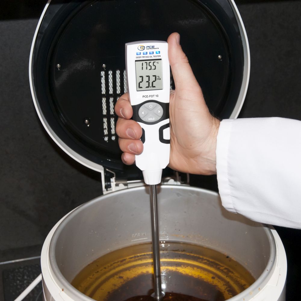 PCE-FOT 10 Frittieröltester für Ölqualität und Temperatur – Bild 8