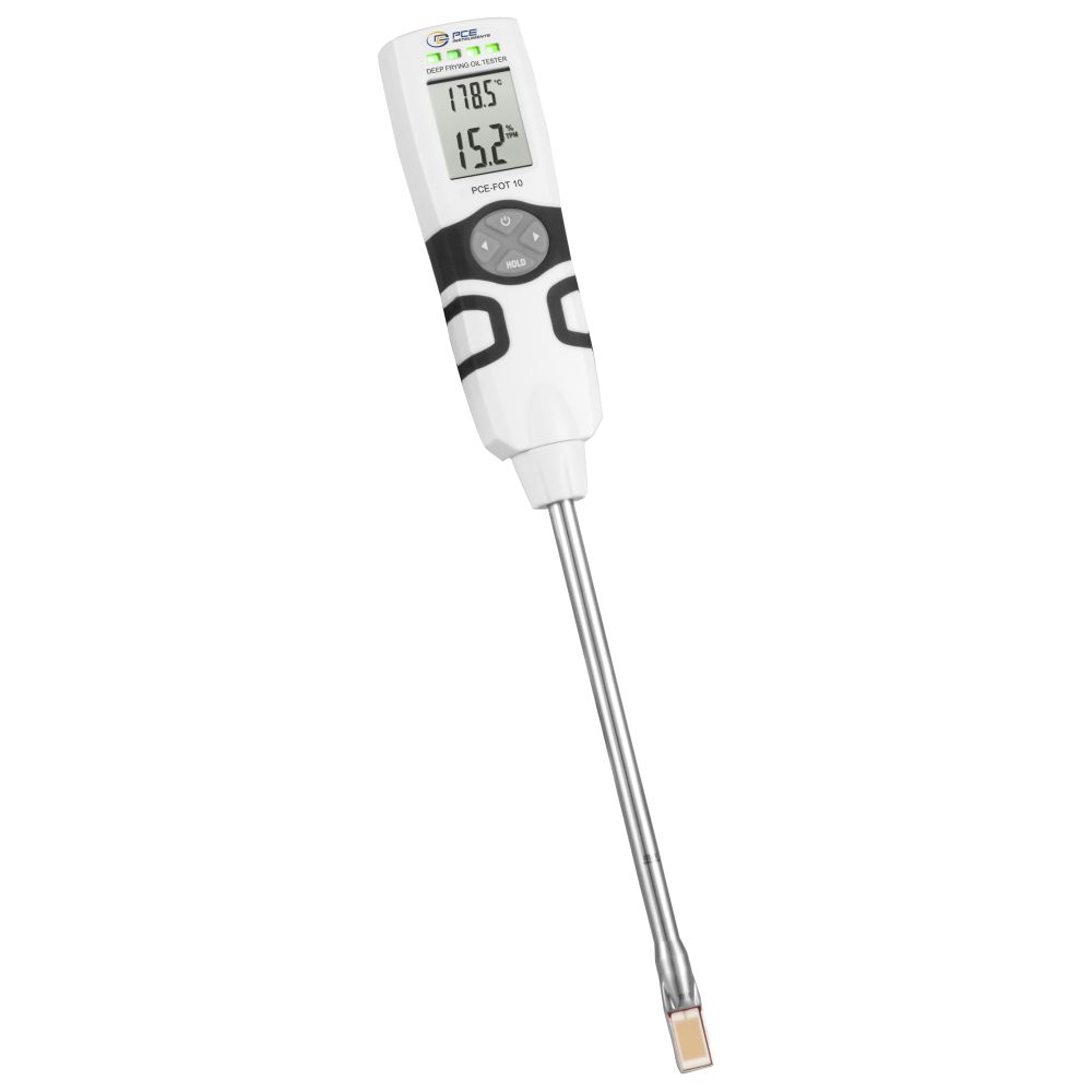 PCE-FOT 10 Frittieröltester zur Messung polarer Anteile und der Öltemperatur