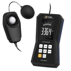 PCE-LMD 5 Luxmessgerät mit externem Sensor zur Beleuchtungsmessung