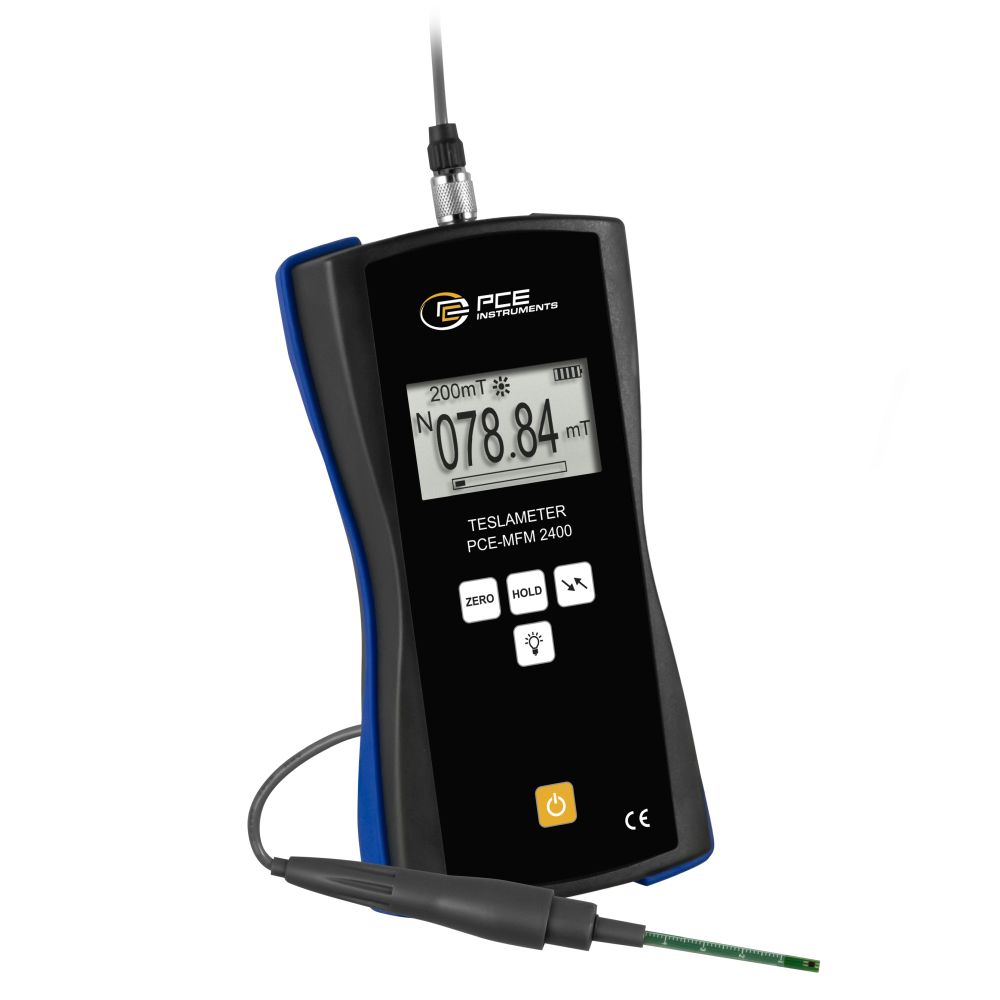 PCE-MFM 2400 Magnetfeldmesser mit transversalem Hall-Sensor