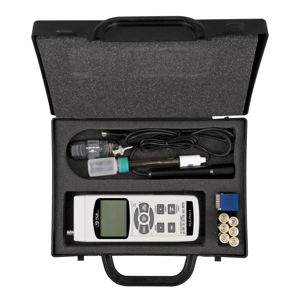 PCE-PHD 1 Leitfähigkeitsmessgerät und pH-Meter mit Datenlogger – Bild 2