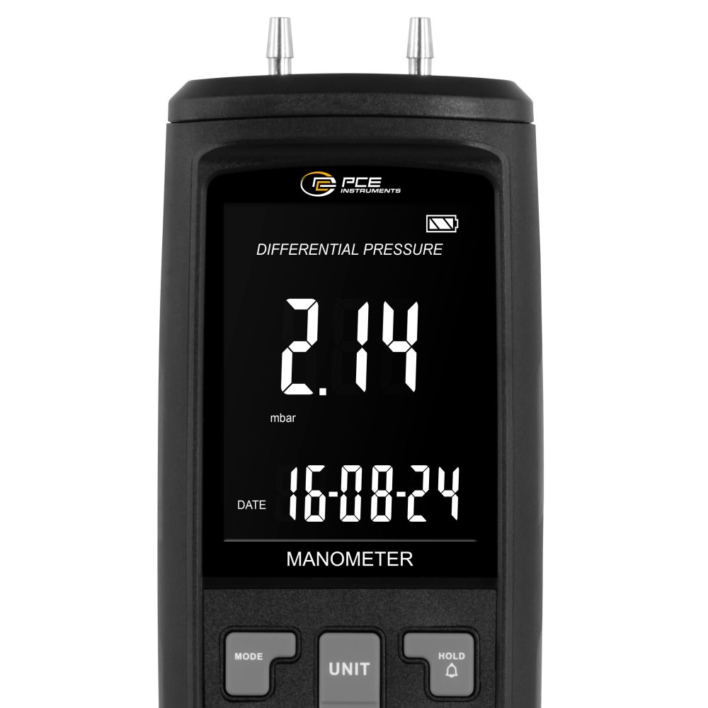 PCE-PME 250 Differenzdruckmanometer ±250 Pa mit Datenlogger – Bild 3