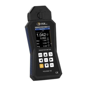 PCE-RAM 100 Strahlungsmessgerät mit TFT-Farbdisplay und integriertem 32-GB-Datenlogger