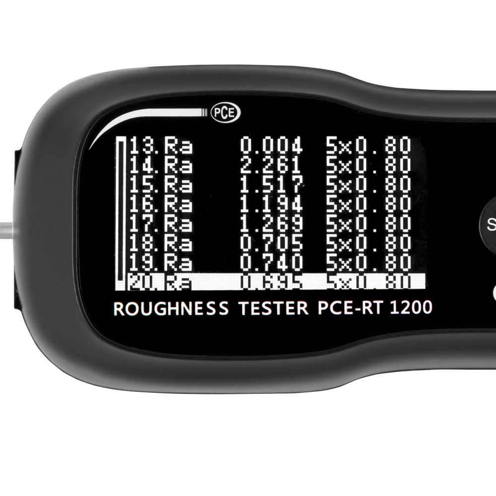 PCE-RT 1200 Rauheitsmessgerät mit PC-Software – Bild 5
