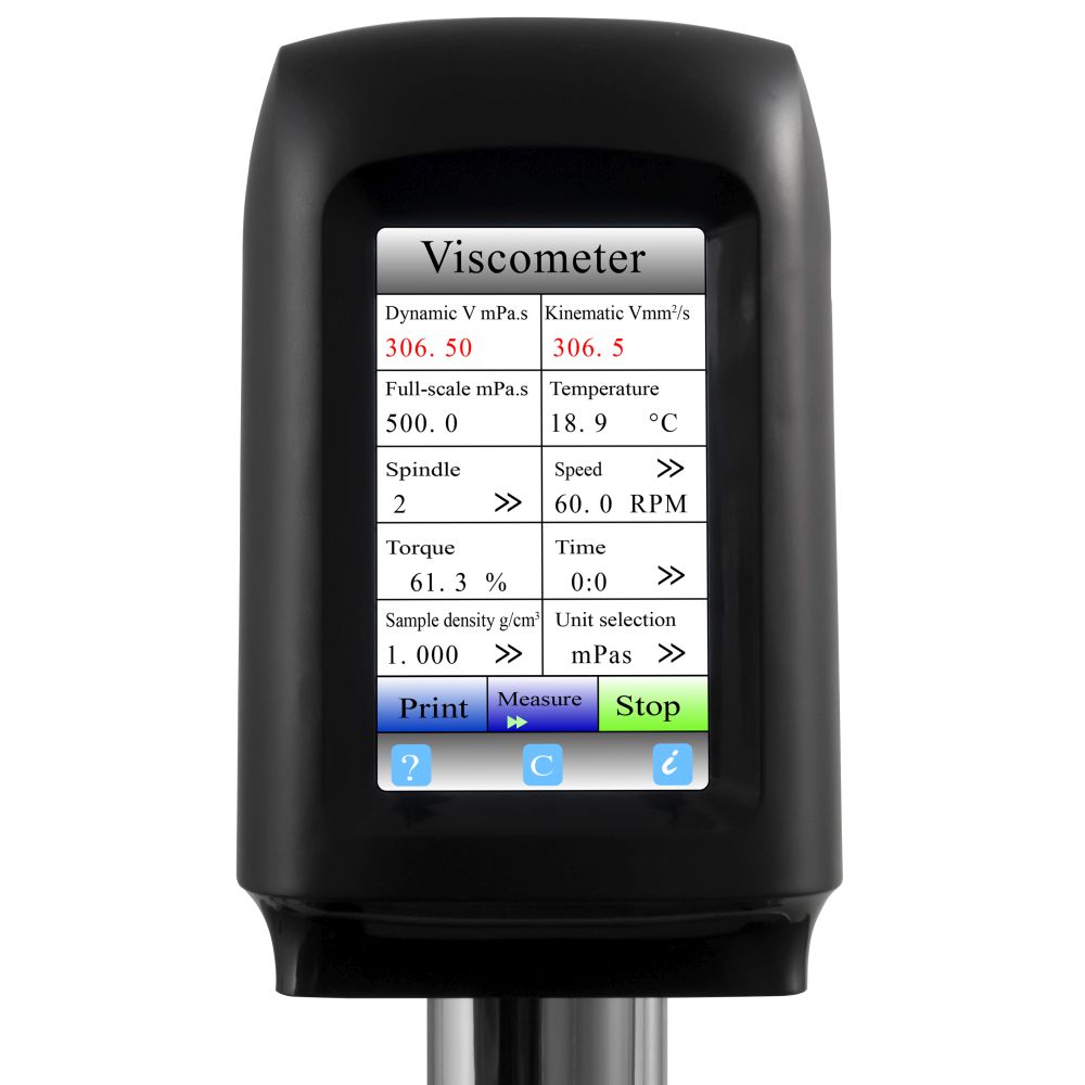 PCE-RVI 10 Rotationsviskosimeter mit Touchscreen – Bild 3