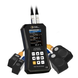 PCE-TDS 200 SM Ultraschall-Durchflussmessgerät mit zwei Clamp-on-Sensorpaaren