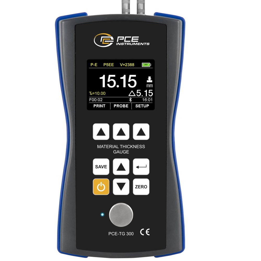 PCE-TG 300-P5EE Ultraschall-Materialdickenmessgerät mit Echo-Echo-Modus – Bild 2