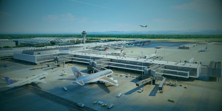TOPA Referenz Flughafen München - Erweiterung Terminal 1