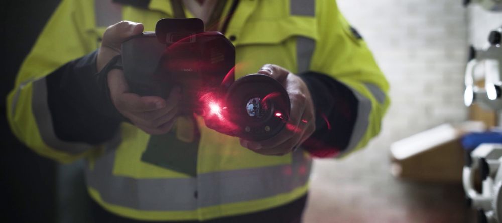 FLIR T860 im Einsatz - Laserpointer